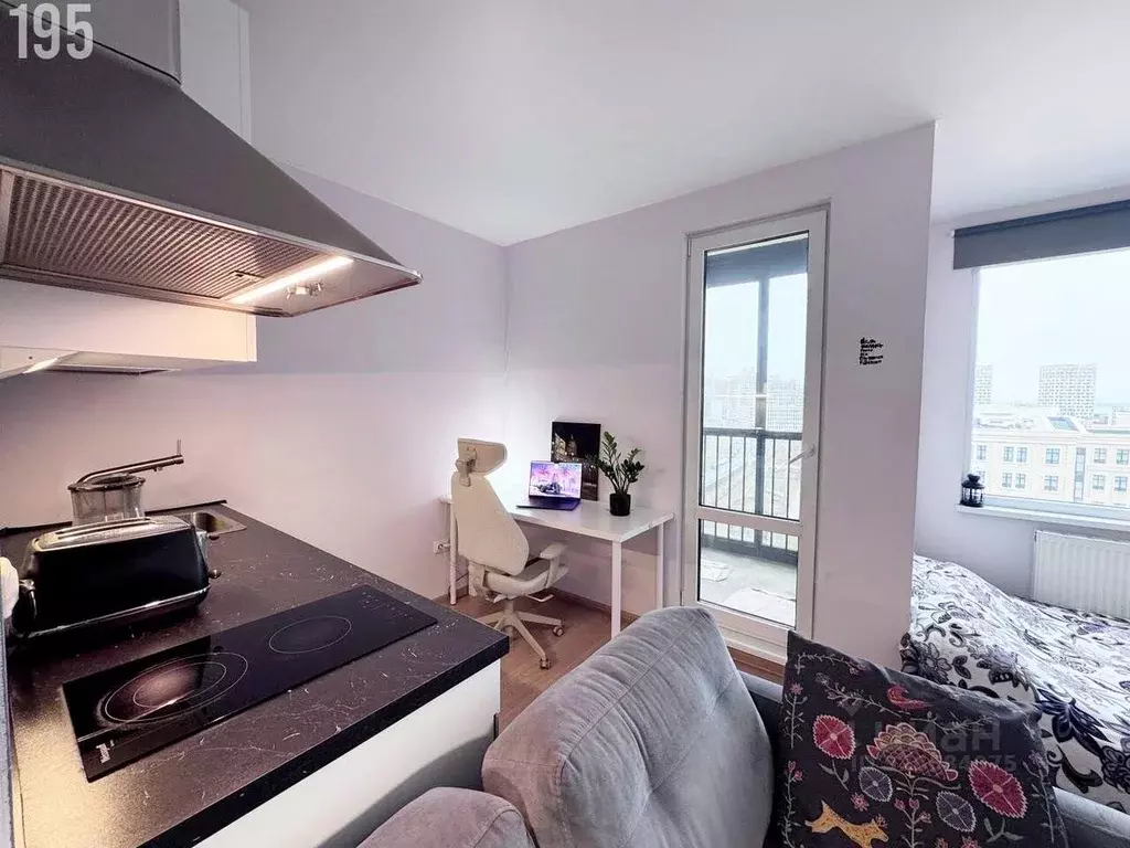 Студия Санкт-Петербург бул. Вилькицкий, 4 (25.6 м) - Фото 2