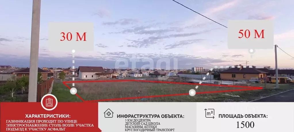 Участок в Белгородская область, Старый Оскол Пролески мкр,  (15.0 ... - Фото 1