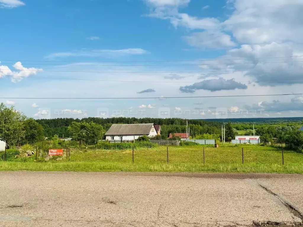 Участок в Татарстан, Высокогорский район, д. Чернышевка Дорожная ул. ... - Фото 1