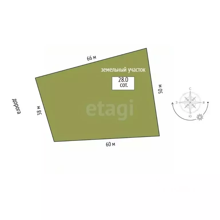 Участок в Забайкальский край, Читинский район, с. Маккавеево  (28.0 ... - Фото 2