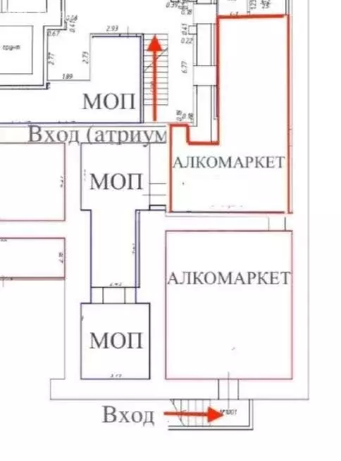 Помещение свободного назначения (54.2 м) - Фото 1