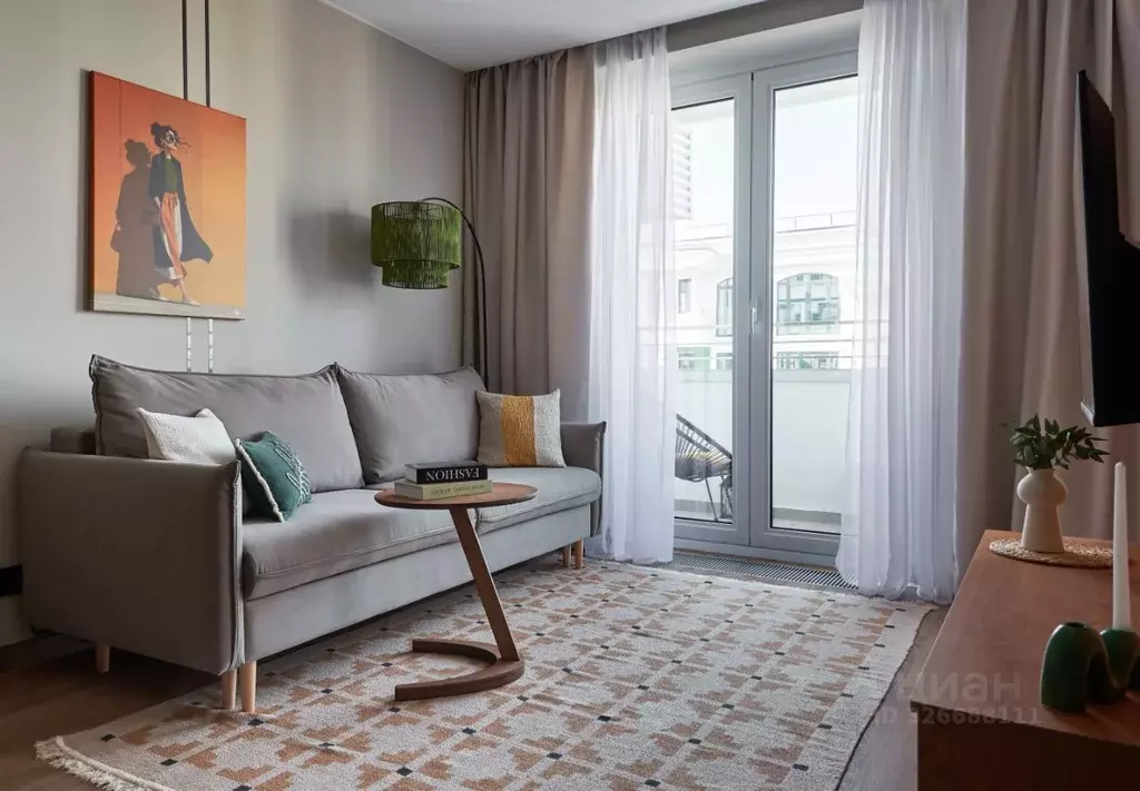 Студия Краснодарский край, Сочи ул. Ленина, 290/8к1 (32.0 м) - Фото 1