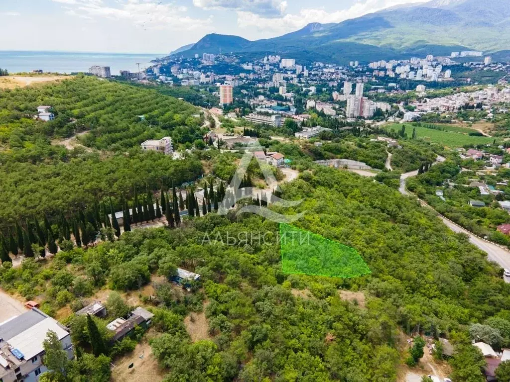 Участок в Крым, Алушта муниципальный округ, пос. Семидворье  (8.1 ... - Фото 2