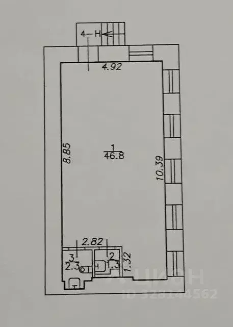 Помещение свободного назначения в Санкт-Петербург Серпуховская ул., 5 ... - Фото 2