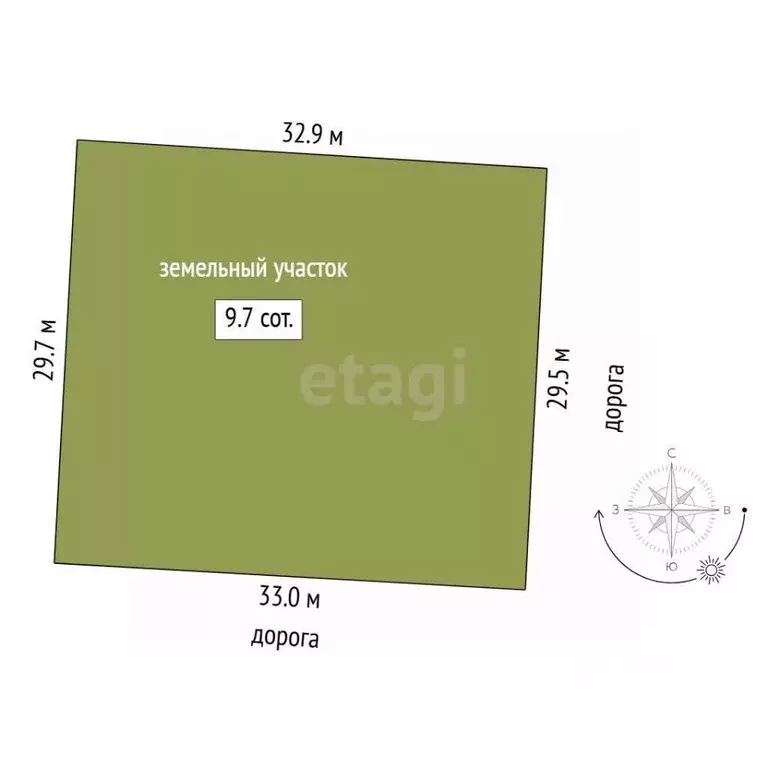 Участок в Тюменская область, Тюмень Большое Царево-2 СНТ, ул. Чистая ... - Фото 2