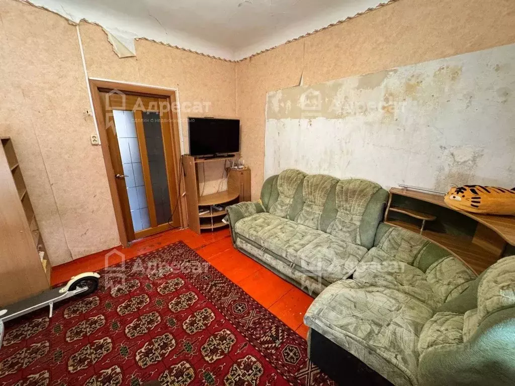 Комната Волгоградская область, Волгоград ул. Борьбы, 2 (17.0 м) - Фото 1