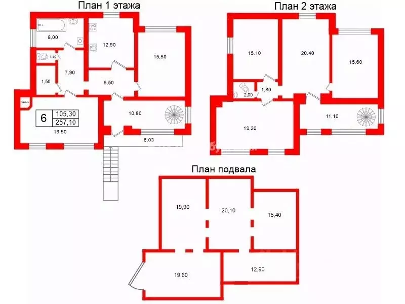 Дом в Санкт-Петербург, Санкт-Петербург, Петергоф ул. Луизинская, 22А ... - Фото 2