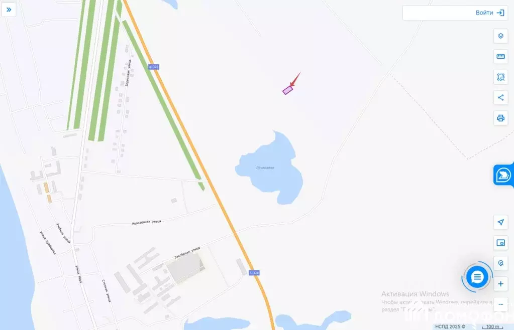 Участок в Омская область, Омский район, с. Усть-Заостровка ул. Мира ... - Фото 1