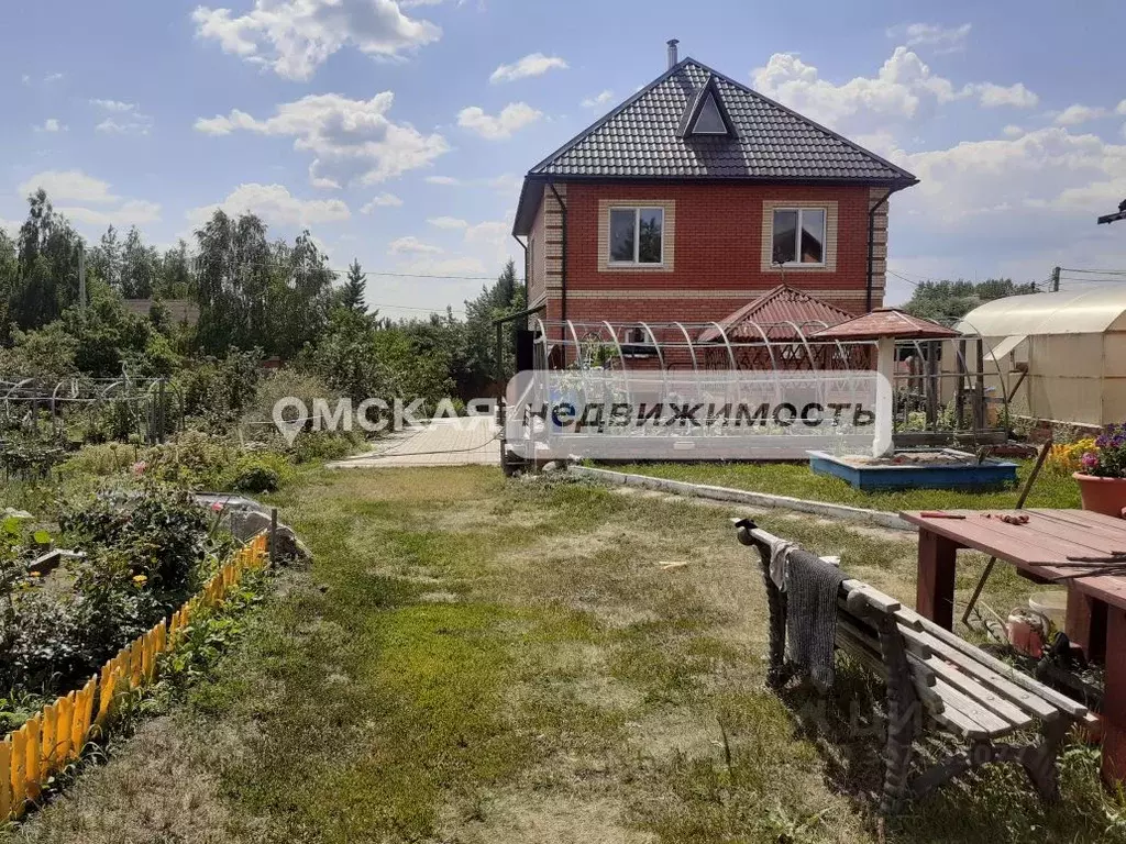 Коттедж в Омская область, Омский район, Усть-Заостровское с/пос, пос. ... - Фото 1