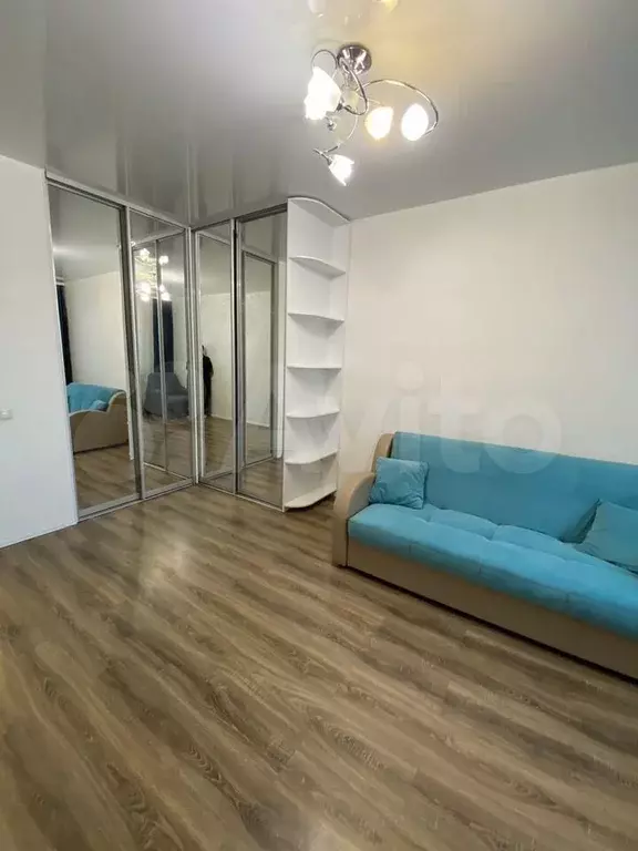 1-к. квартира, 38,9 м, 7/18 эт. - Фото 0