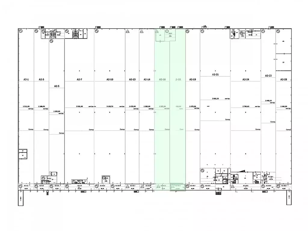 Склад в Ленинградская область, Всеволожский район, Бугровское ... - Фото 2