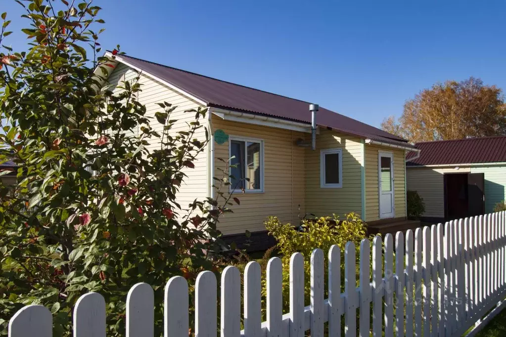 Дом в Омская область, Омский район, с. Красноярка ул. Центральная (64 ... - Фото 1