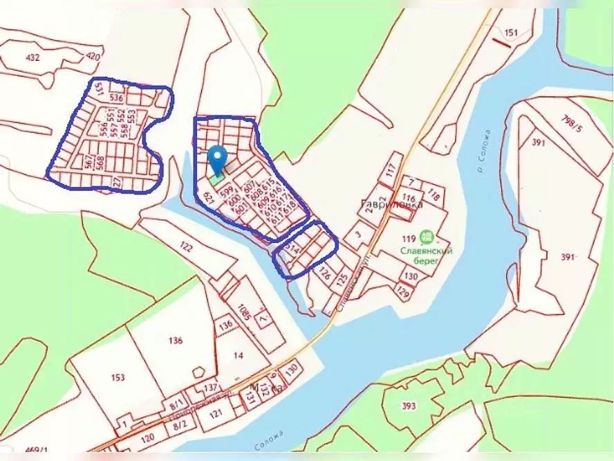 Участок в Смоленская область, Рославльский муниципальный округ, д. ... - Фото 2