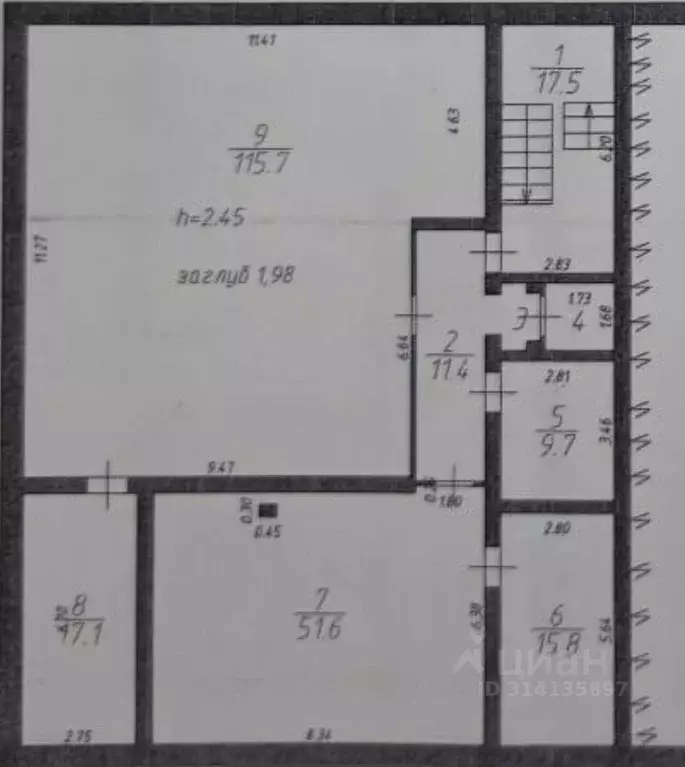 Помещение свободного назначения в Ивановская область, Иваново ул. 13-я ... - Фото 0