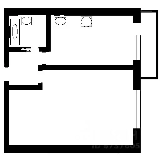 1-к кв. Москва Звездный бул., 5К3 (37.0 м) - Фото 1