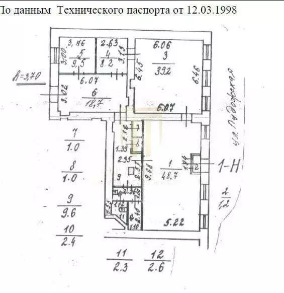Помещение свободного назначения в Санкт-Петербург Чкаловский просп., ... - Фото 2