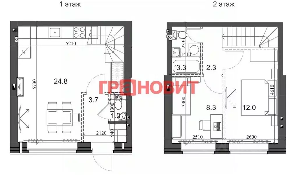 Таунхаус в Новосибирская область, Новосибирский район, Мичуринский ... - Фото 1
