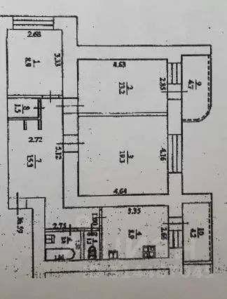 3-к кв. Башкортостан, Уфа ул. Ленина, 83 (71.2 м) - Фото 0