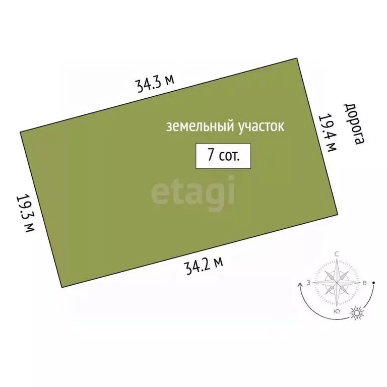 Участок в Тюменская область, Тюменский муниципальный округ, Серебряный ... - Фото 2