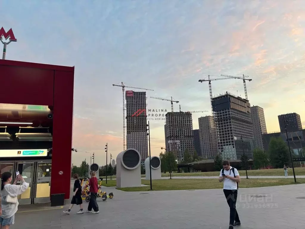 Торговая площадь в Москва Марк жилой комплекс, к1 (126 м) - Фото 2