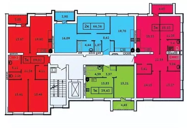 3-к кв. Ивановская область, Иваново Кооперативная ул. (85.83 м) - Фото 1
