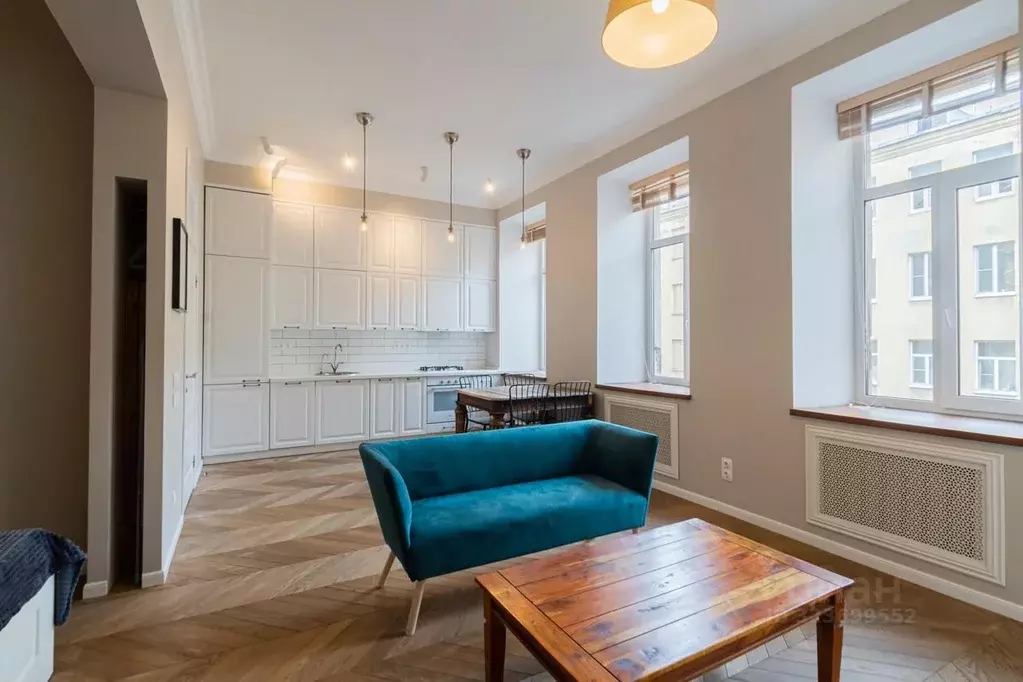 2-к кв. Санкт-Петербург Рижский просп., 48В (53.6 м) - Фото 2