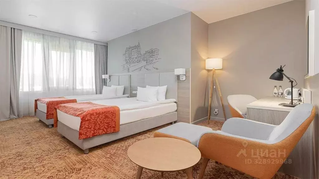 Комната Калининградская область, Калининград ул. Виктора Гюго, 1 (23.0 ... - Фото 1