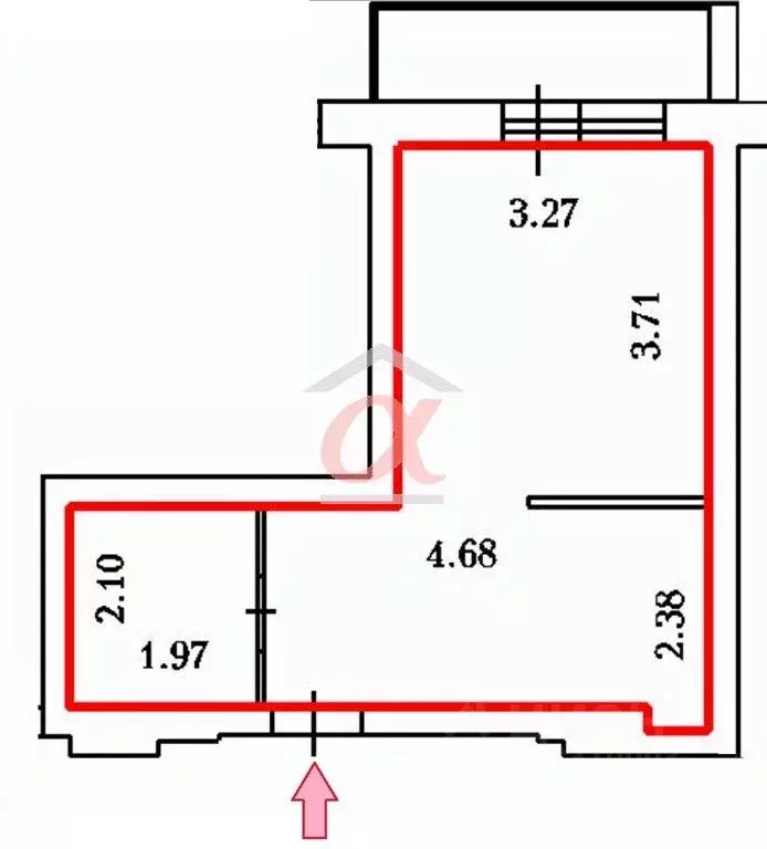 1-к кв. Кемеровская область, Кемерово ул. Тухачевского, 29Б (27.0 м) - Фото 1