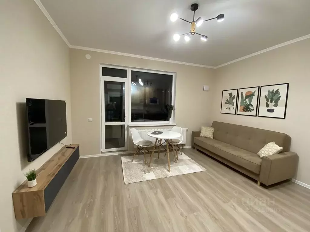 Студия Санкт-Петербург пос. Шушары, ул. Нины Петровой, 7к1 (28.0 м) - Фото 2