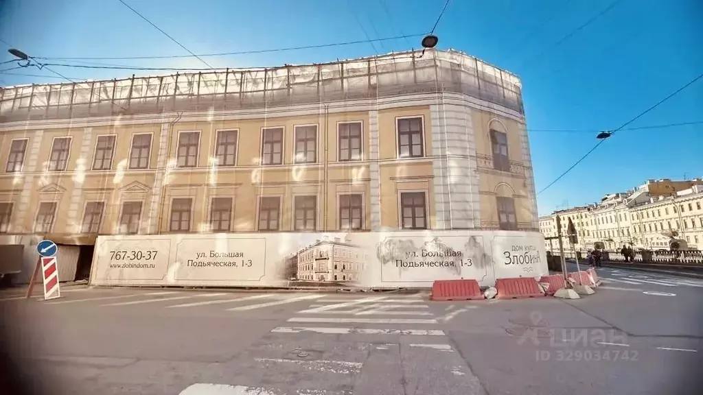 Помещение свободного назначения в Санкт-Петербург Большая Подьяческая ... - Фото 2