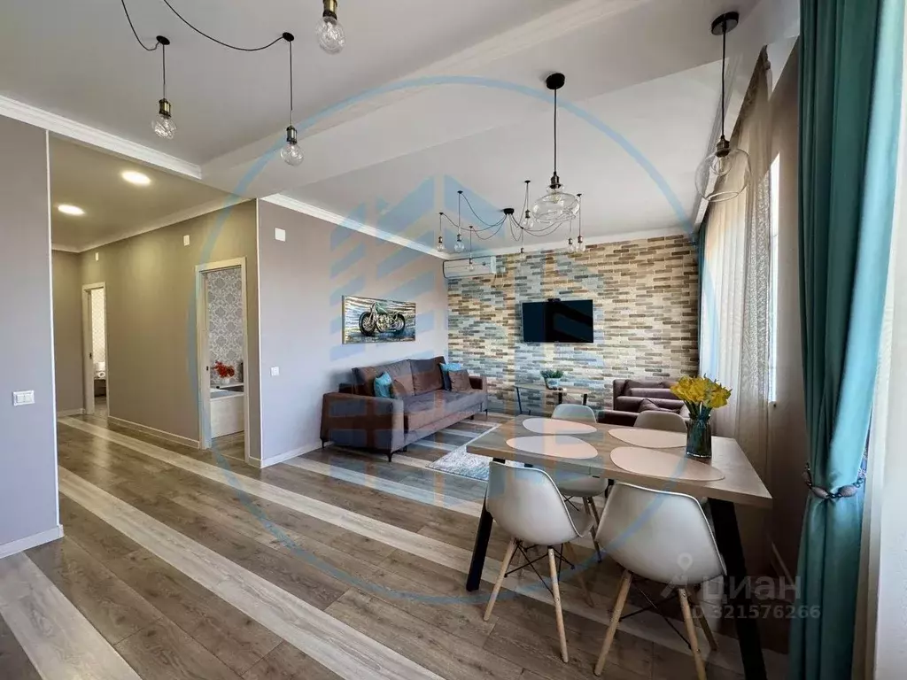 2-к кв. Ставропольский край, Ессентуки Октябрьская ул., 337 (70.9 м) - Фото 2