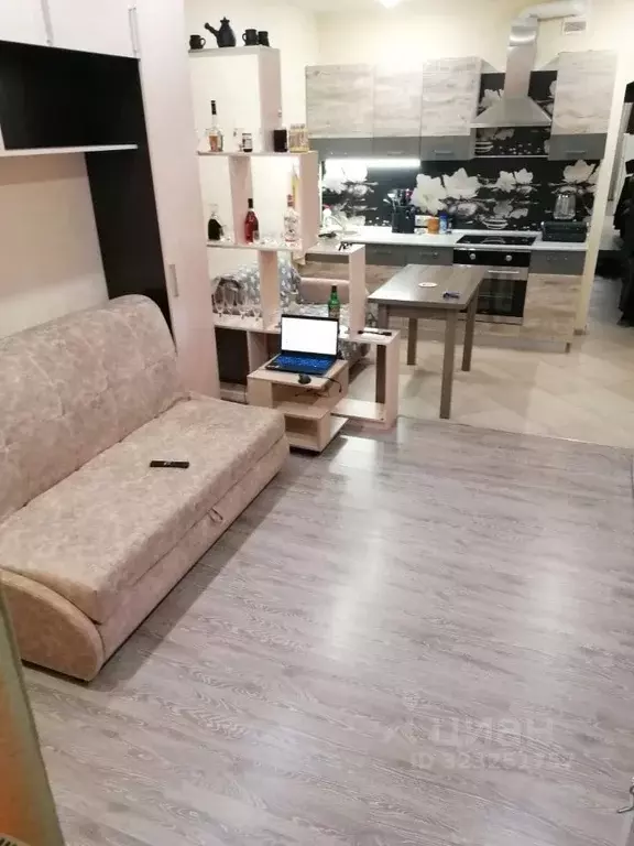 Студия Московская область, Домодедово Востряково мкр, ул. Донская, 5 ... - Фото 1