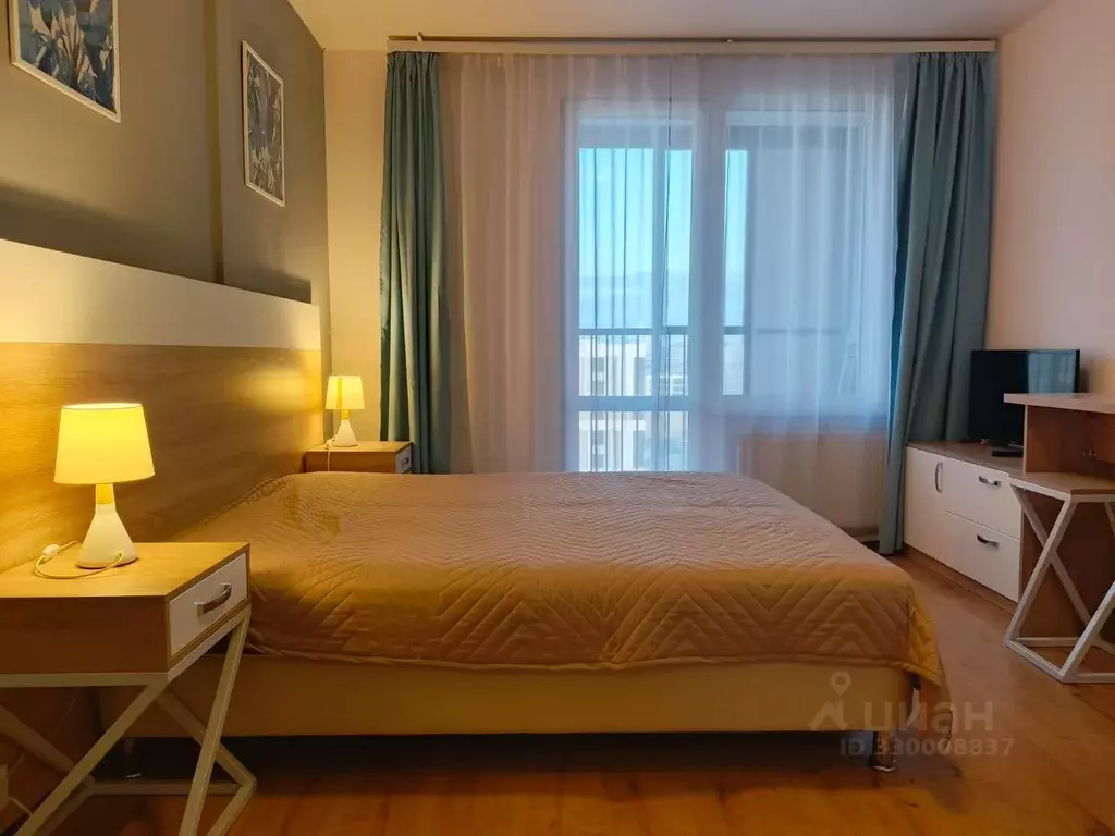 Студия Санкт-Петербург бул. Александра Грина, 3 (25.0 м) - Фото 1