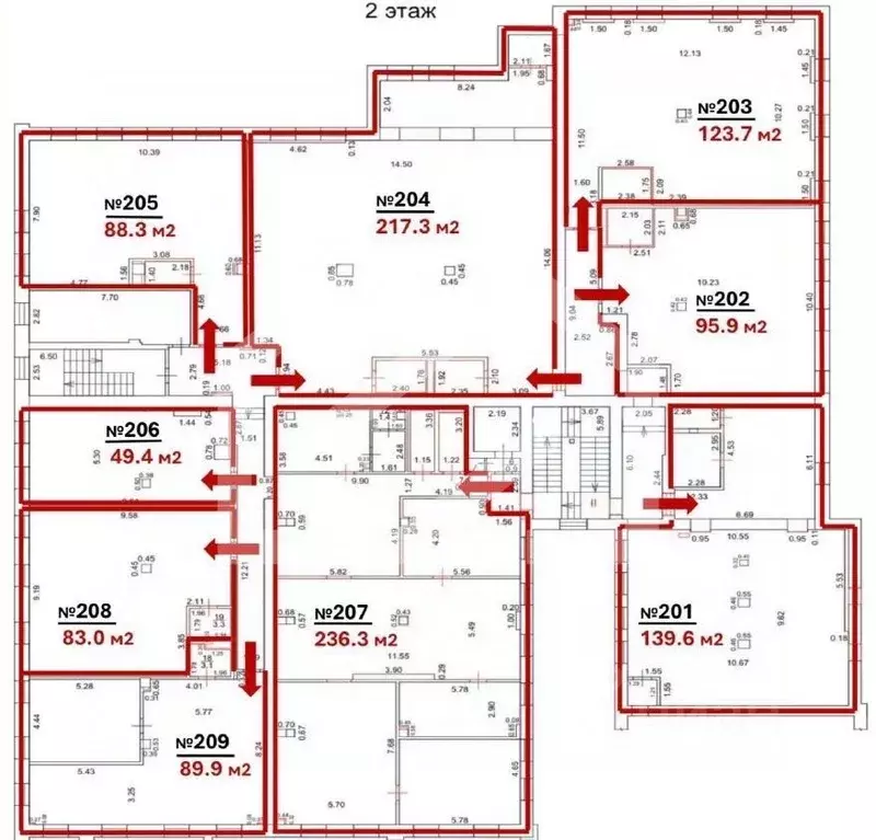 Помещение свободного назначения в Москва Колодезный пер., 3С25 (124 м) - Фото 2