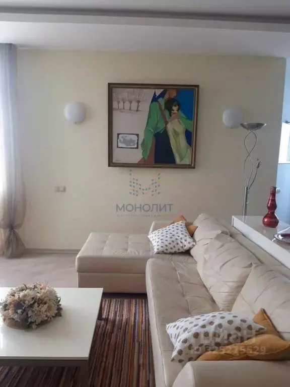 2-к кв. Москва 3-я Красногвардейская ул., 3 (89.0 м) - Фото 1