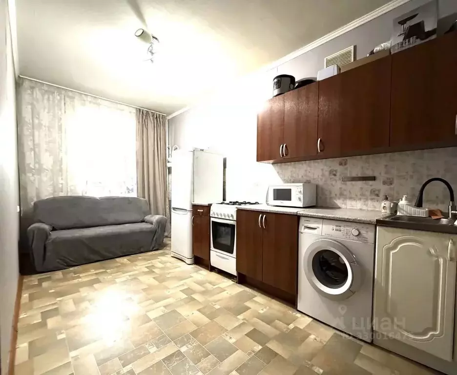 1-к кв. Татарстан, Казань ул. Гарифа Ахунова, 10 (46.2 м) - Фото 1