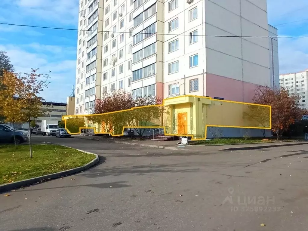 Помещение свободного назначения в Москва ул. Брусилова, 7 (360 м) - Фото 1