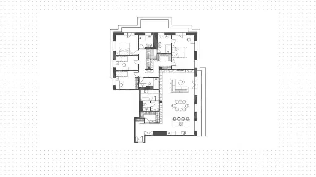 5-к кв. Москва ул. Ефремова, 19к2 (312.0 м) - Фото 1