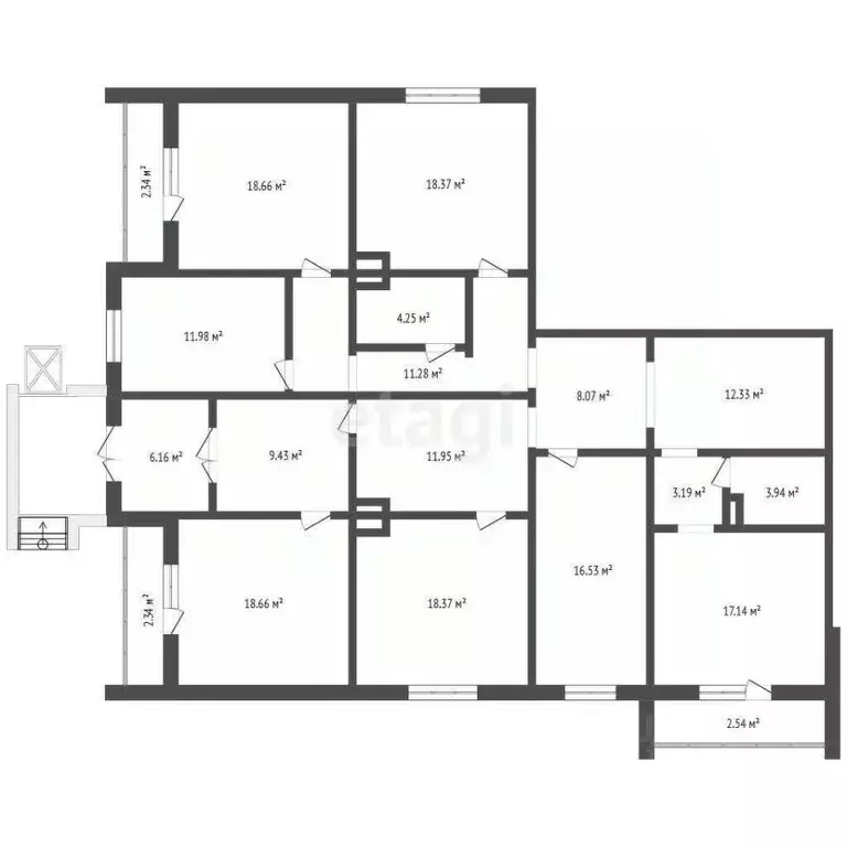 Помещение свободного назначения в Тюменская область, Тюмень ул. ... - Фото 1