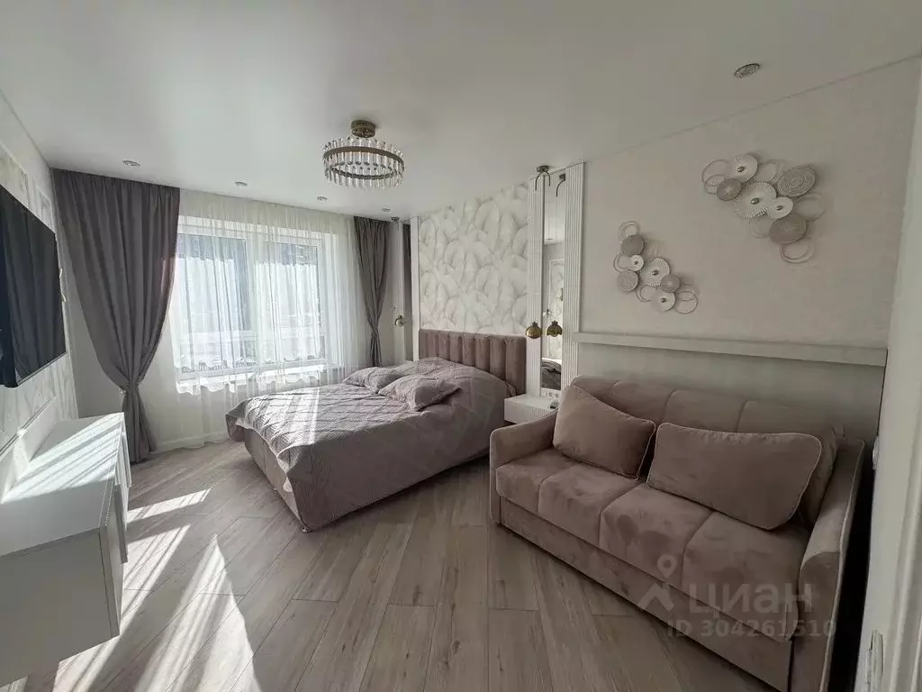 1-к кв. Калининградская область, Зеленоградск ул. Тургенева, 16А (39.0 ... - Фото 1