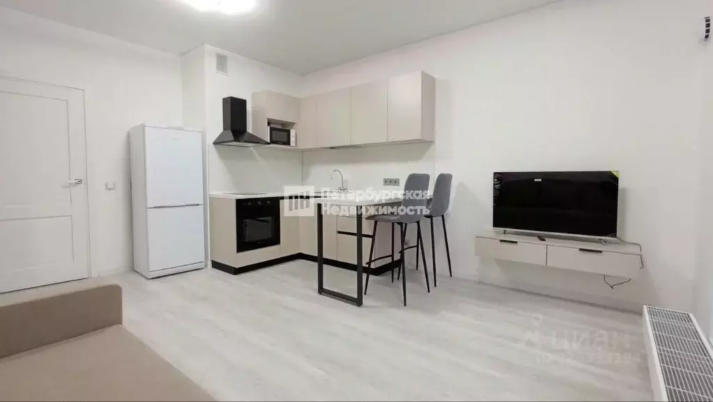 Студия Санкт-Петербург ул. Ультрамариновая, 5 (25.7 м) - Фото 2