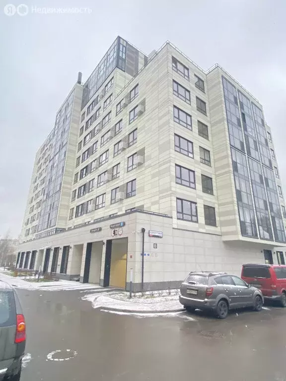 Квартира-студия: Санкт-Петербург, Октябрьская набережная, 86к2 (23.4 ... - Фото 1