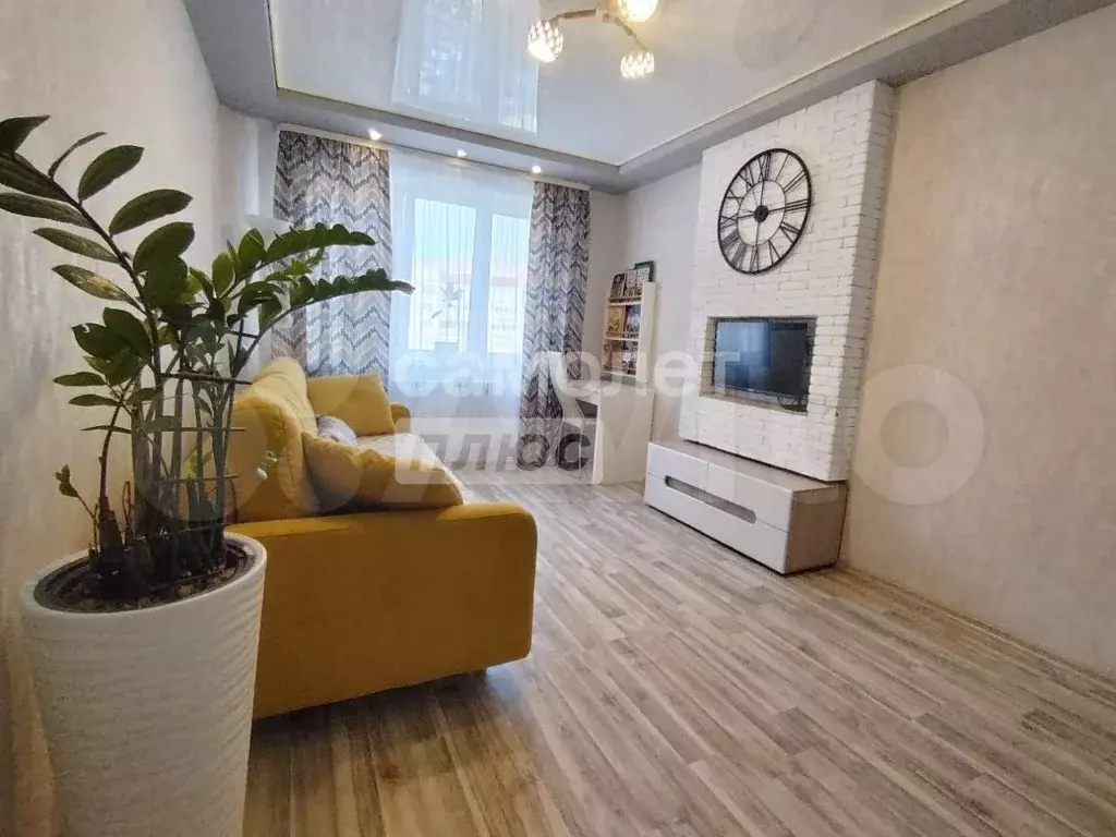 2-к. квартира, 55,4 м, 8/9 эт. - Фото 1