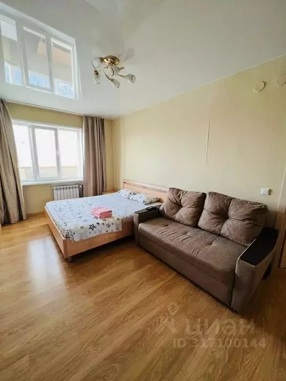 1-к кв. Саха (Якутия), Якутск ул. Федора Попова, 23 (45.0 м) - Фото 0