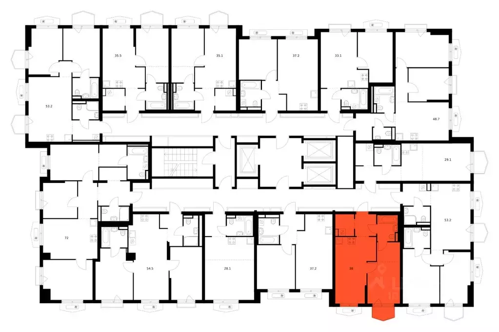 1-к кв. Московская область, Ленинский городской округ, Боброво пгт ... - Фото 2