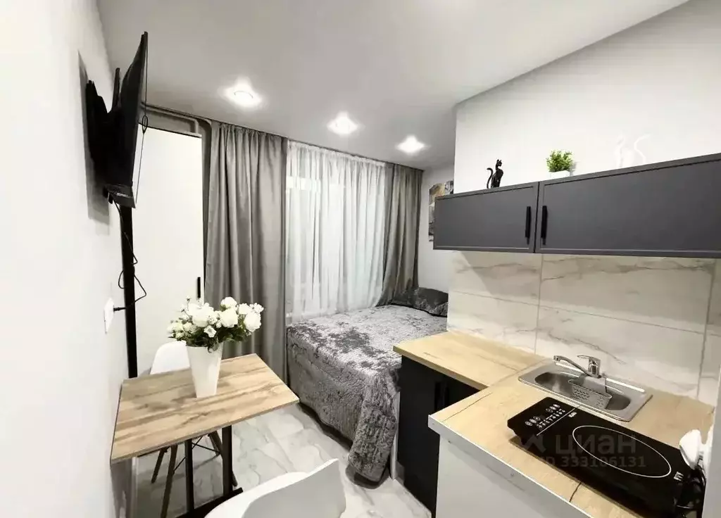 Студия Москва ул. Покровка, 41С2 (11.1 м) - Фото 1