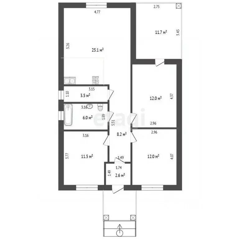 Дом в Ростовская область, Аксайский район, Щепкинское с/пос, пос. ... - Фото 1