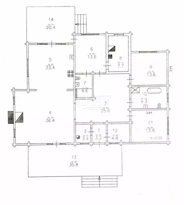 Дом в Нижегородская область, муниципальный округ Чкаловск, деревня ... - Фото 1