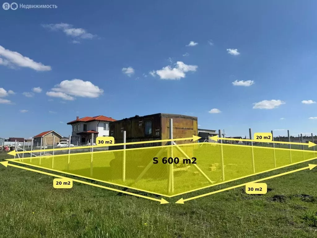 Участок в Мирное, улица Александра Прохоренко, 54 (6 м) - Фото 2