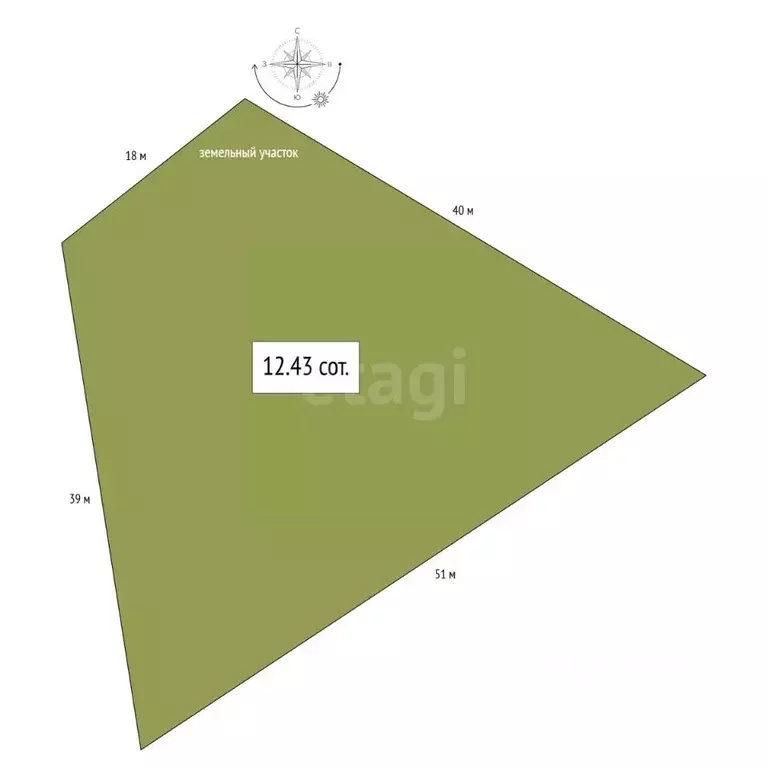 Участок в Алтай, Майминский район, с. Подгорное  (12.43 сот.) - Фото 1